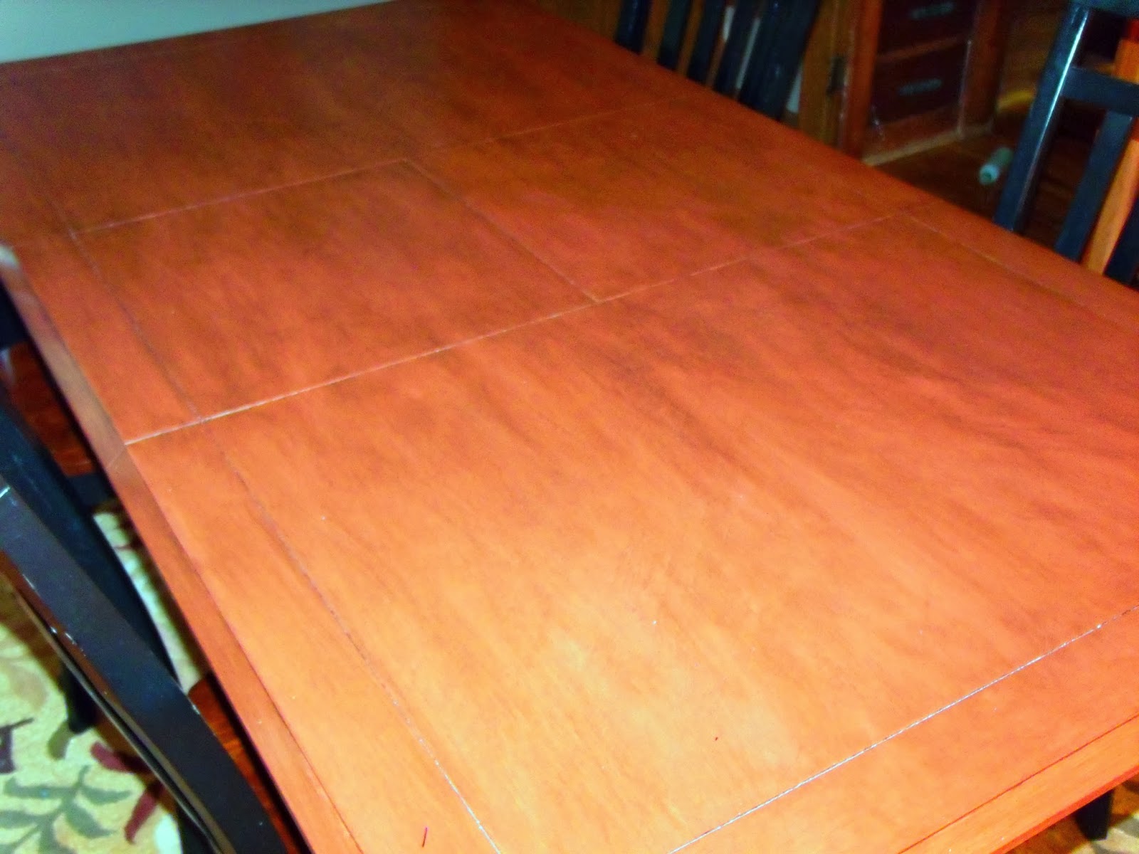 Bitchin Blue Kitchens Table Refinish Using Rust Oleum Furniture
