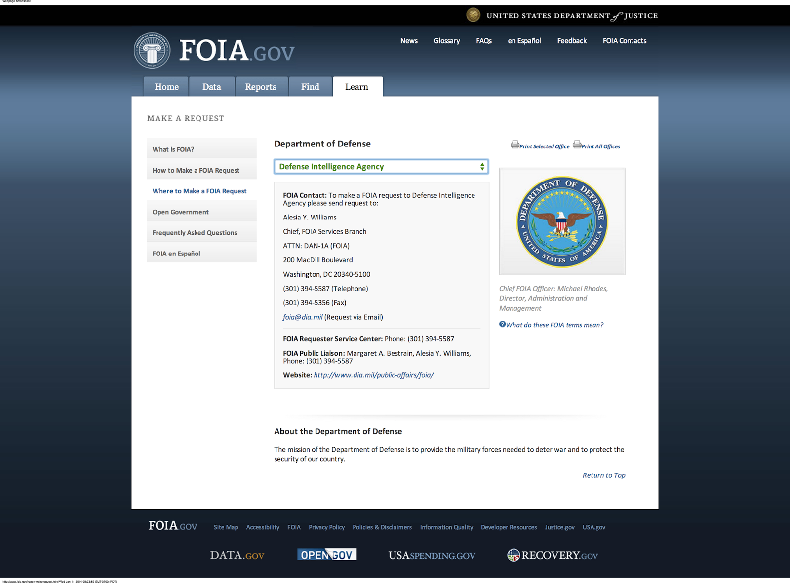 foia request form foia request form