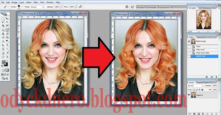 Cara Merubah Warna Rambut Dengan Photoshop
