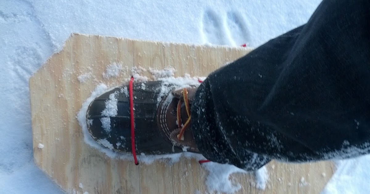 DIY Snowshoes