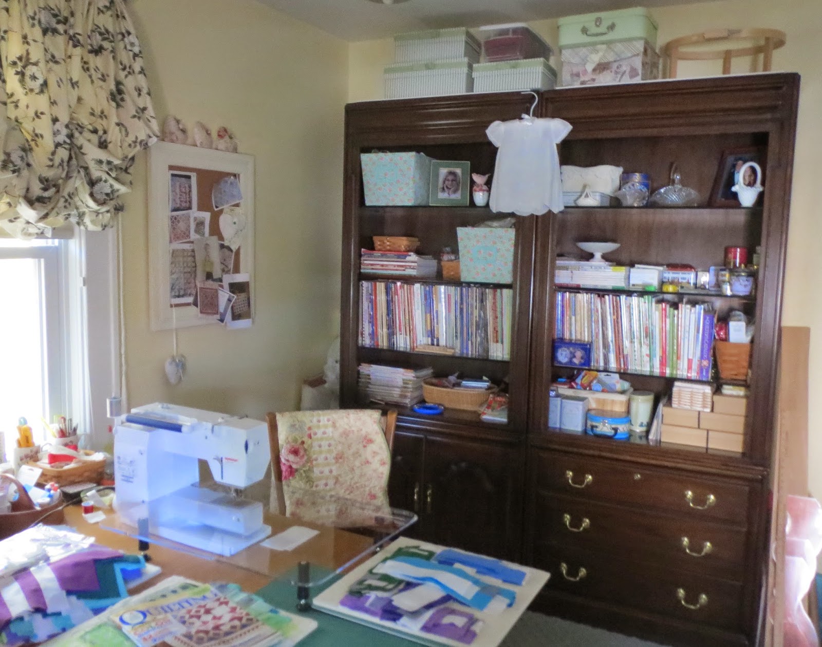 Quilting on Main Street Tour My Sewing Room