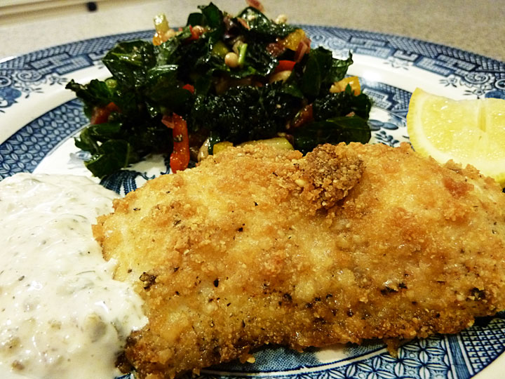 Fluffy Chix Cook Healthy Oven Fried Fish Rocks Low Carb Just In Time