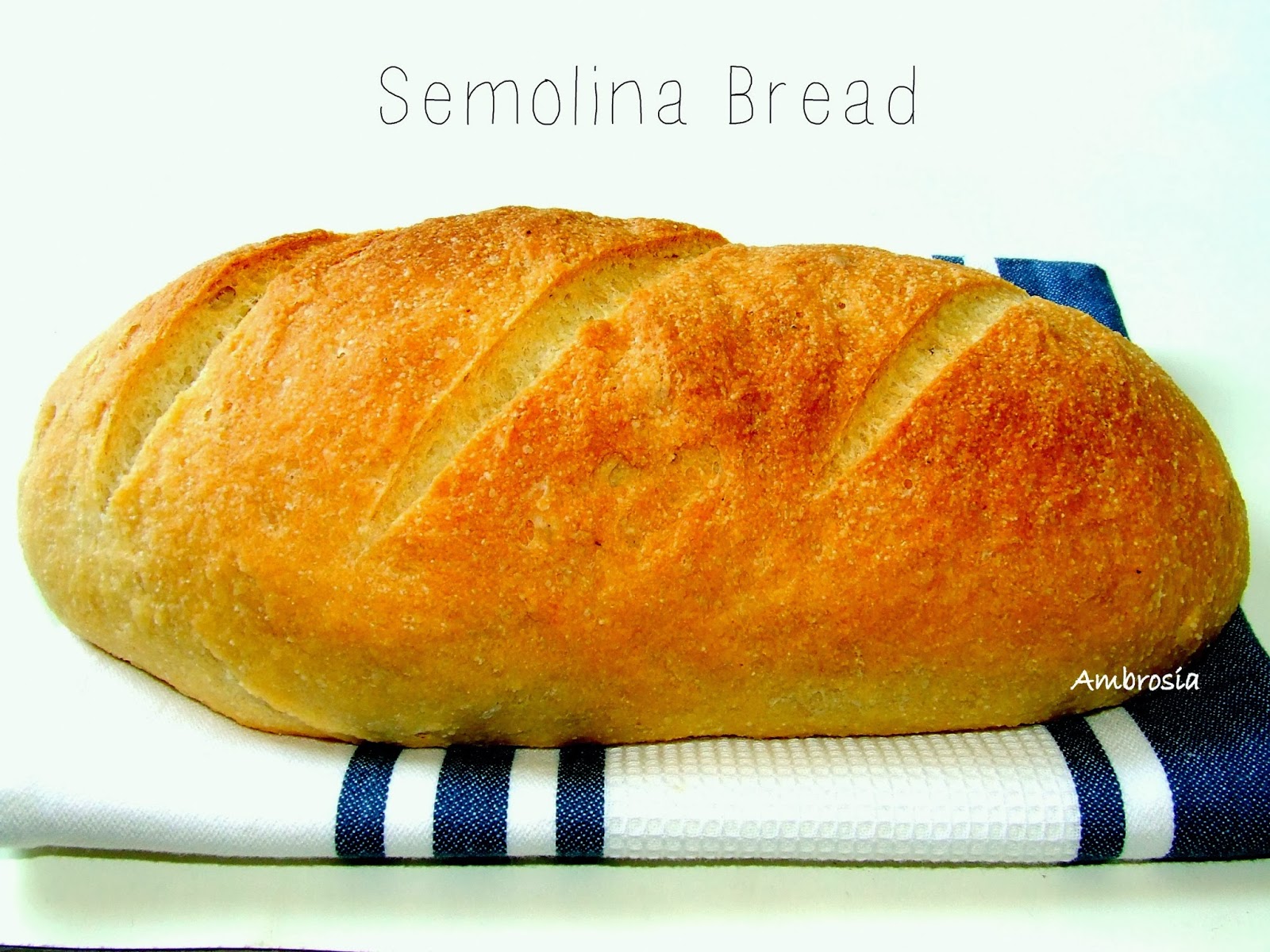 ambrosia semolina bread vegan ambrosia semolina bread vegan