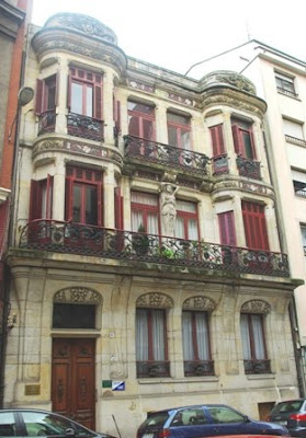 Gijón, Modernismo, edificio calle Cabrales 43