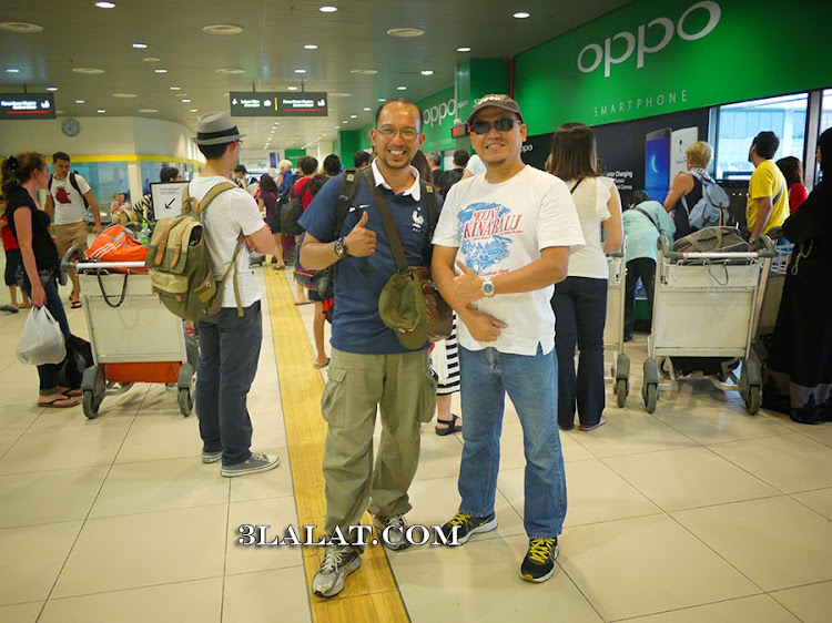 26. Me with another comper, Subang Airport.