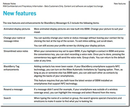 Blackberry Status Messages