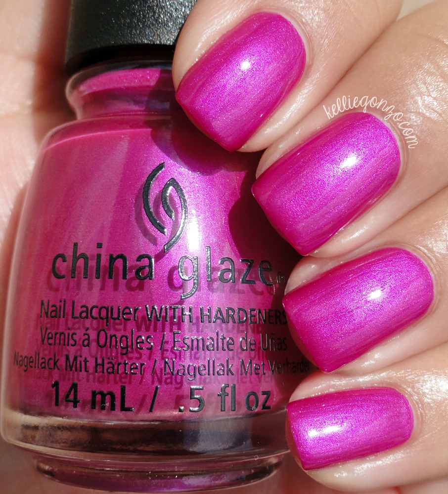 KellieGonzo: China Glaze Desert Escape Collection Swatches & Review