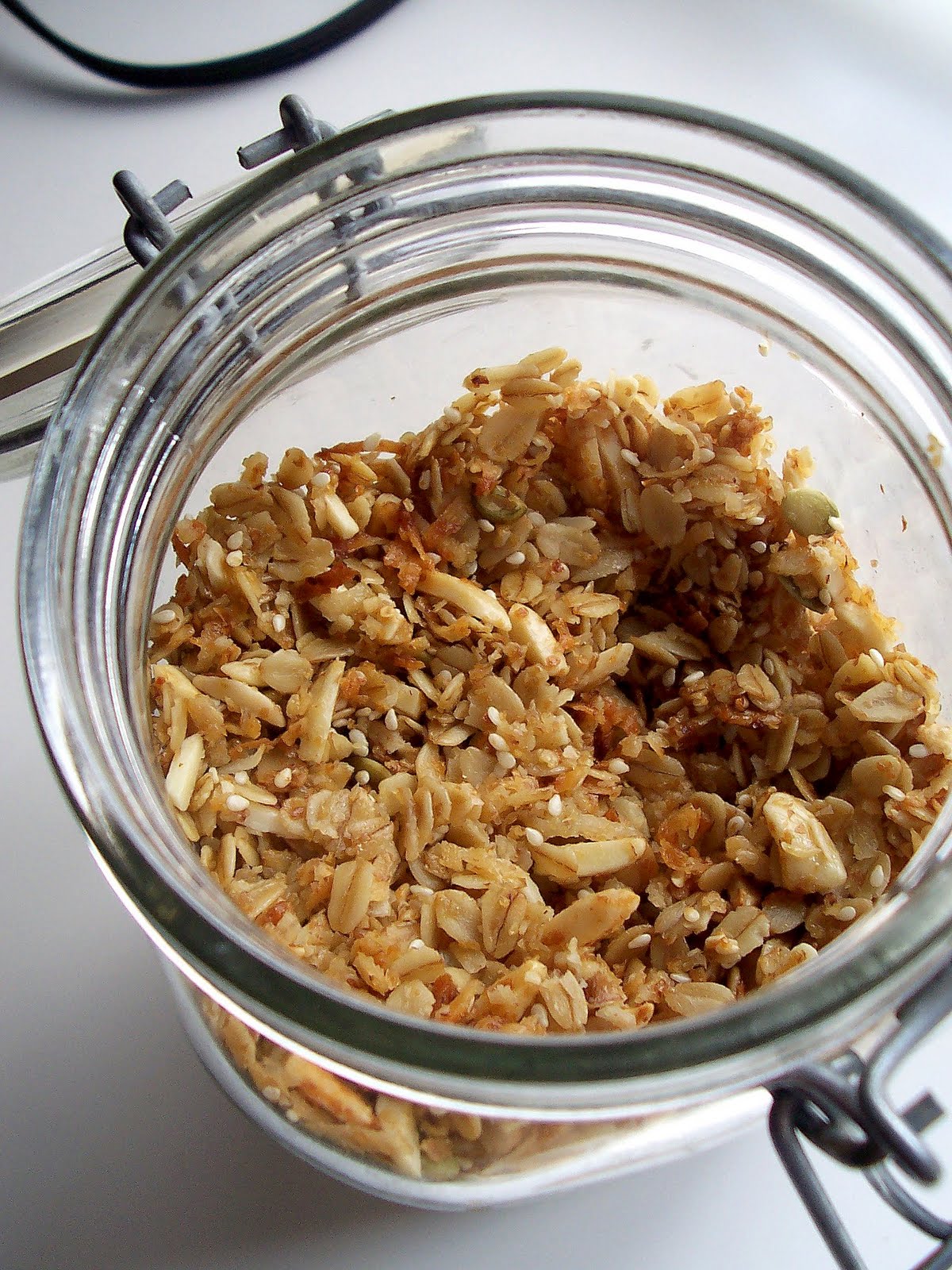Just Outta the Oven! Tupelo Honey spiked Granola