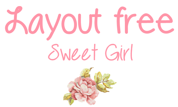 Layout Free Sweet Girl