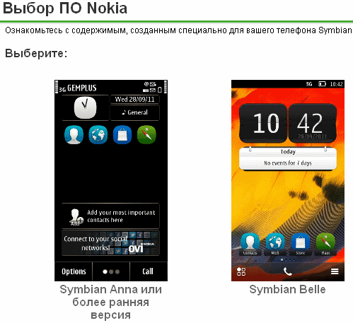 Symbian Anna или Belle