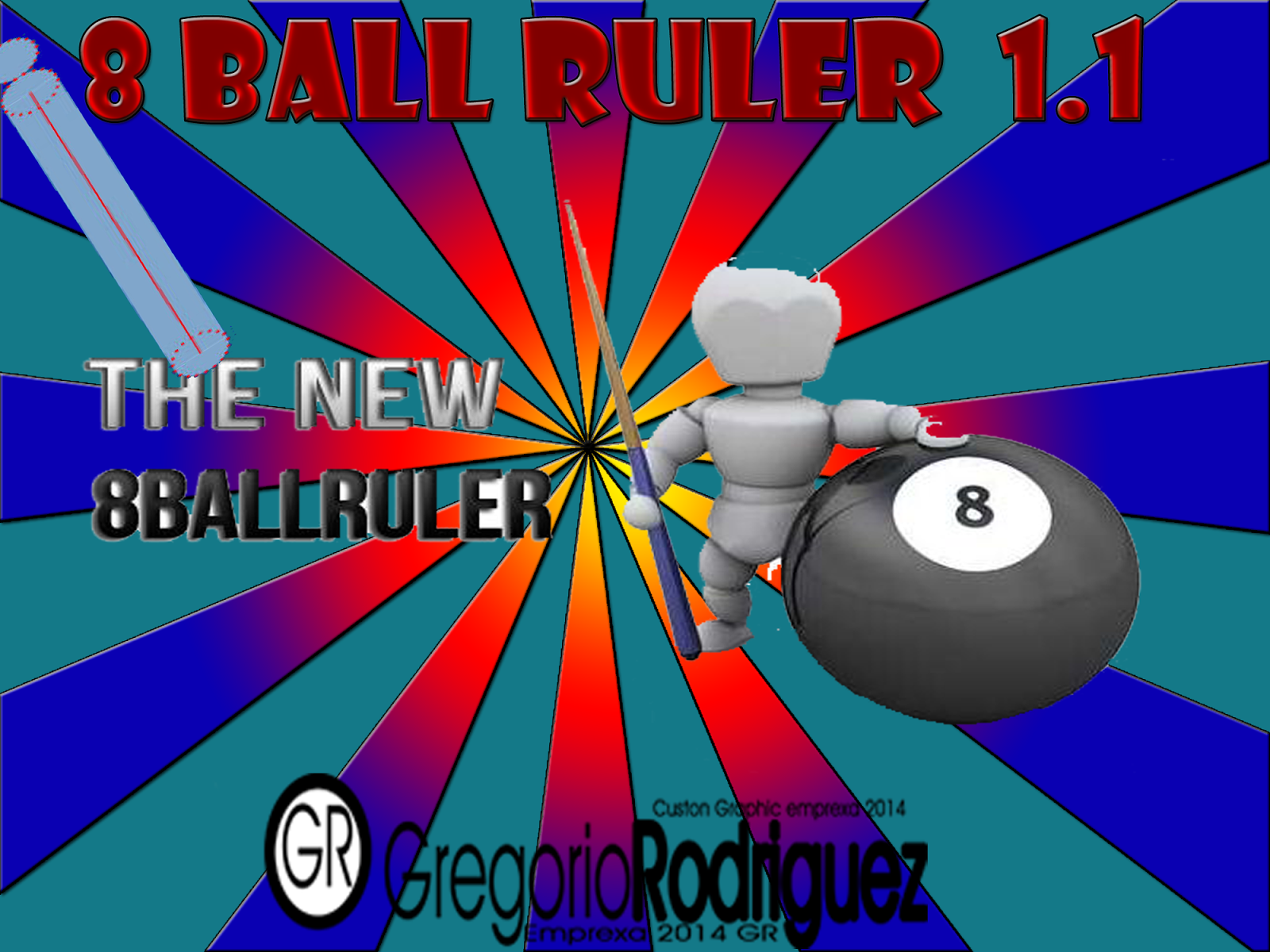 descargar 8 ball ruler