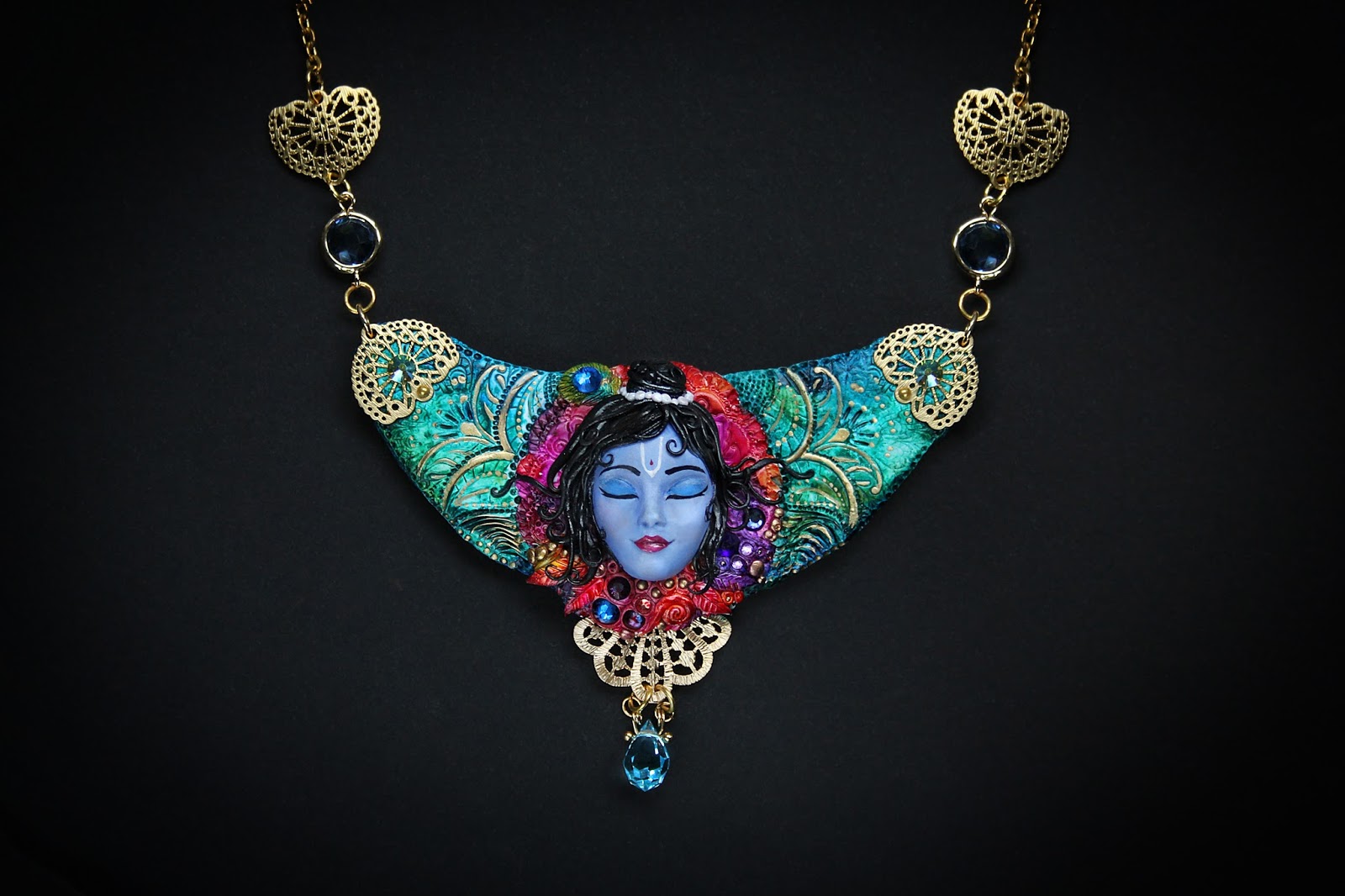 Mandarin Duck necklace