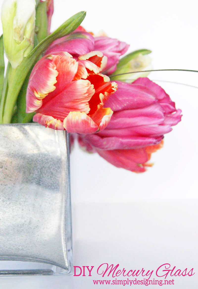 How to Make a Mercury Glass Vase