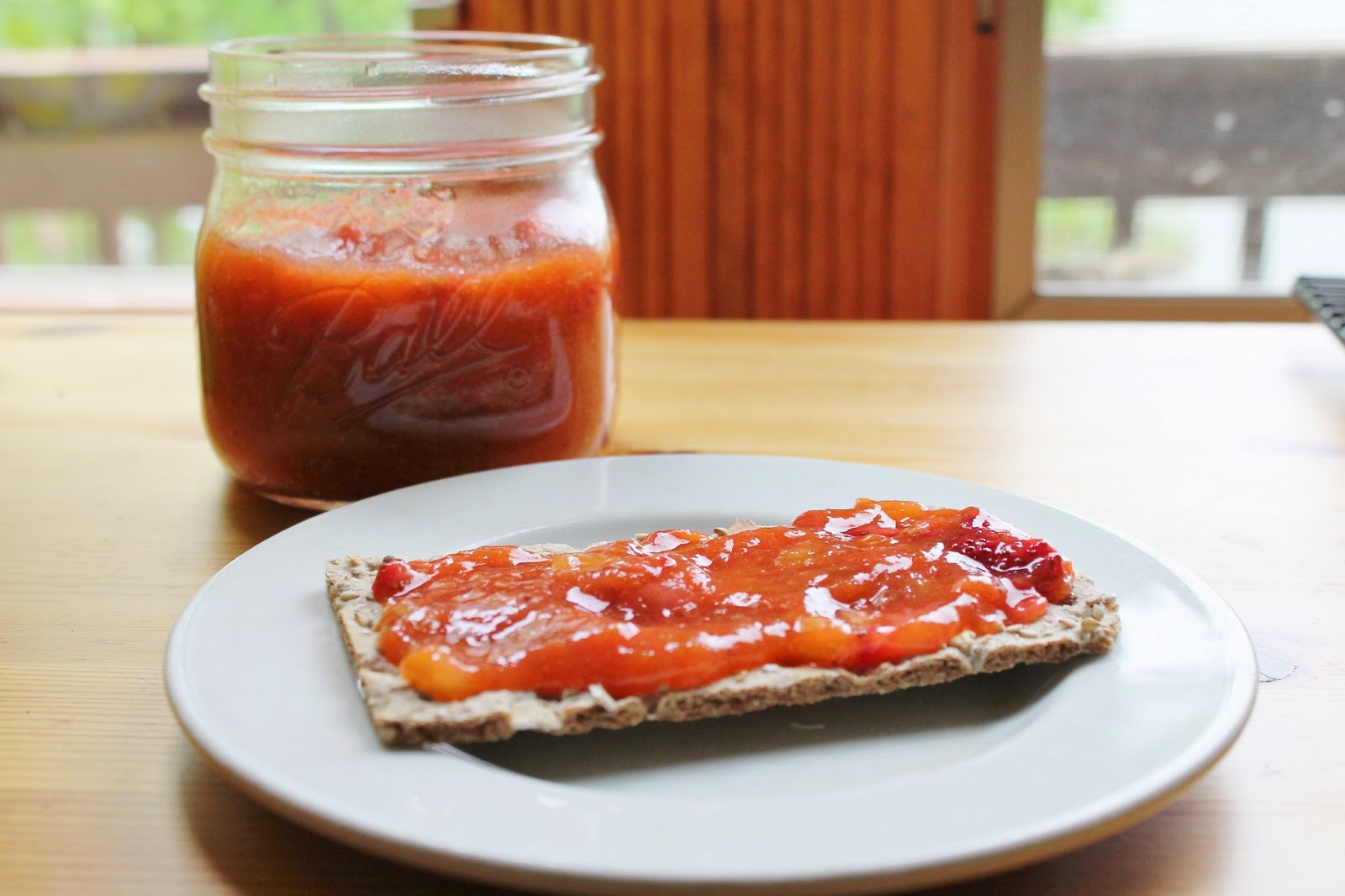 Strawberry Rhubarb Compote Monica Hayworth