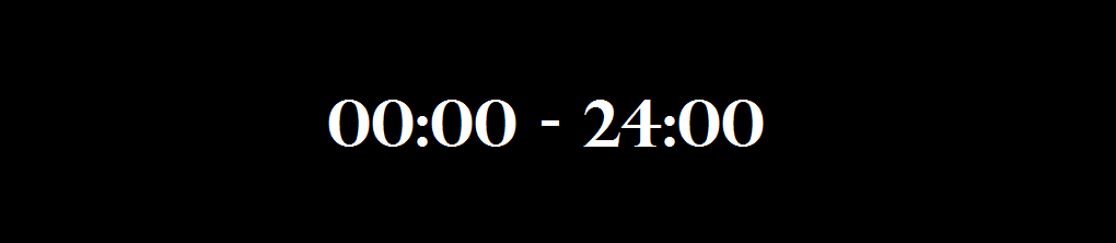 00:00 - 24:00