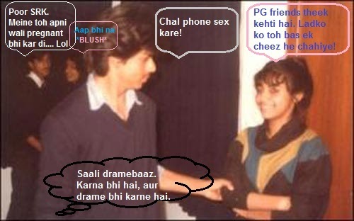 SRK-Gauri Phone SEX