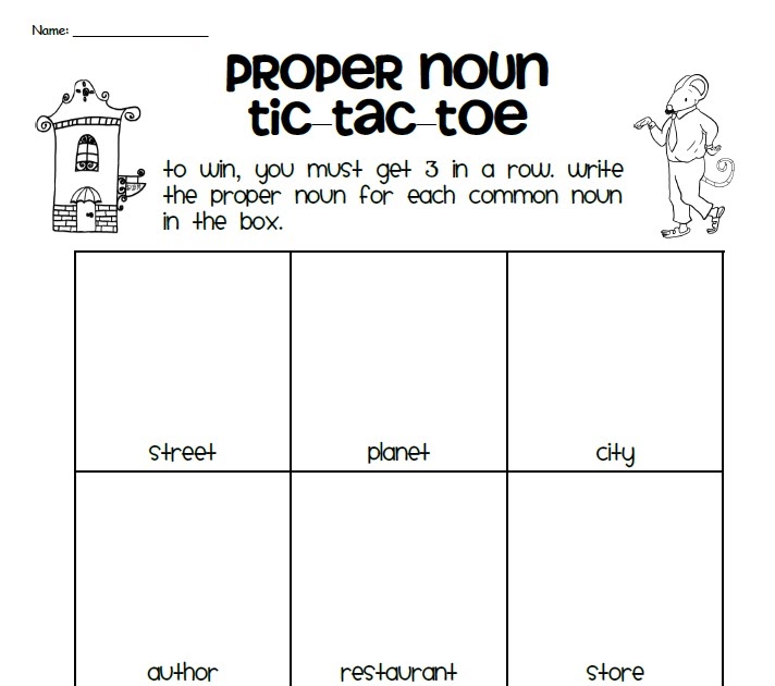 Proper nouns Teacher by the Beach