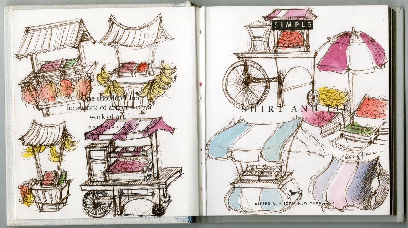 Hannah Joe Alternative Sketchbook Pages