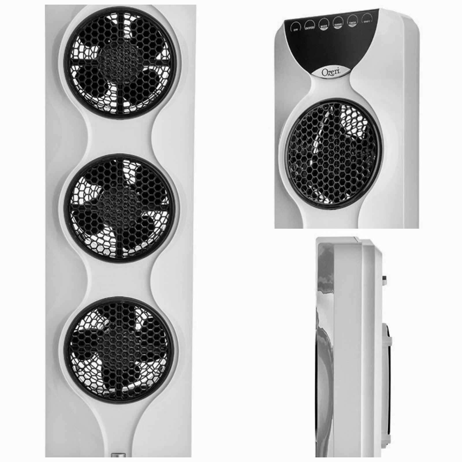 With Open Eyes To See Ozeri 3x Tower Fan (44") with Passive Noise