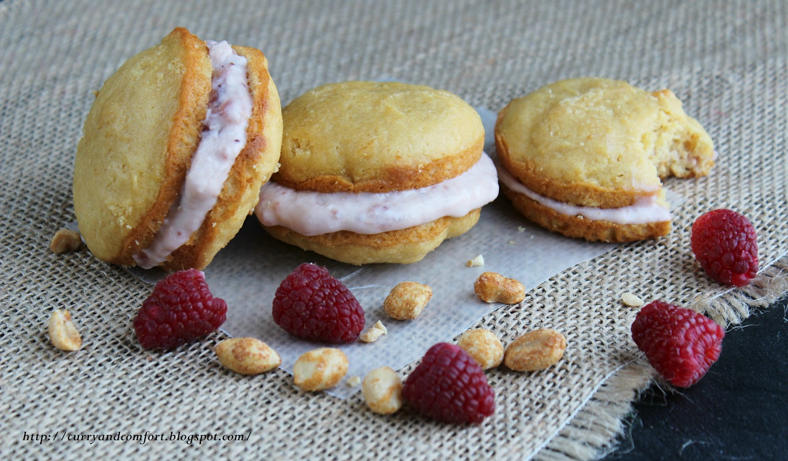 Kitchen Simmer Peanut Butter and Jelly Whoopie Pies