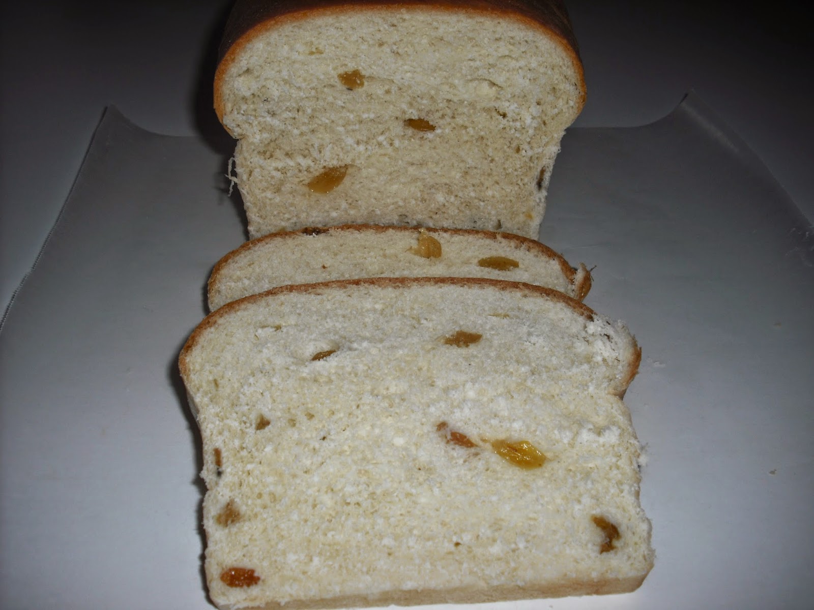 Recipe Marketing Homemade Golden Raisin Bread
