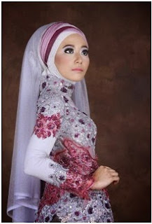 Foto Model Hijab Modern Untuk Kebaya Terbaru 2015
