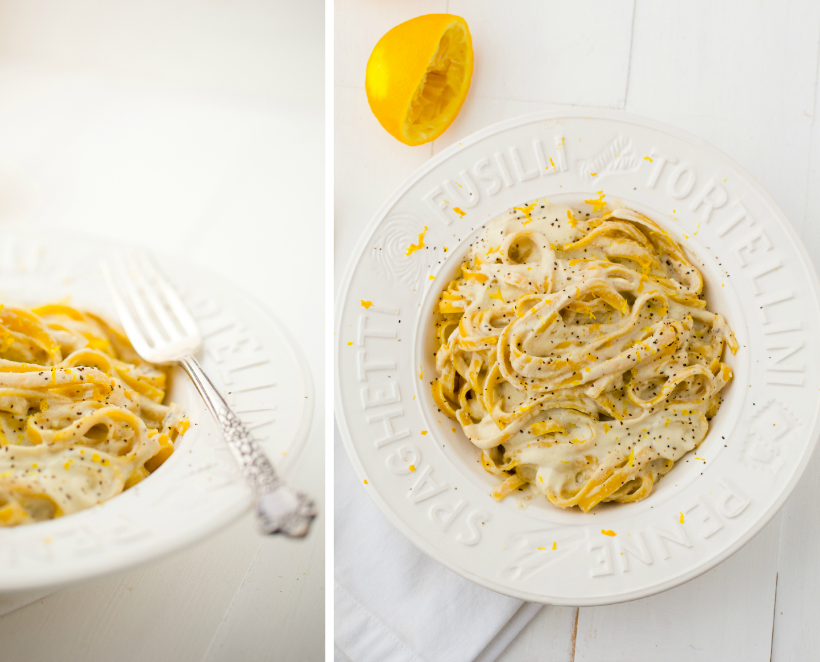 Lemon Fettuccine from Healthy Happy Vegan Kitchen Lemon Fettuccine from Healthy Happy Vegan Kitchen