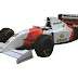 Mostra reúne réplica da McLaren e 40 miniaturas de carros da F1