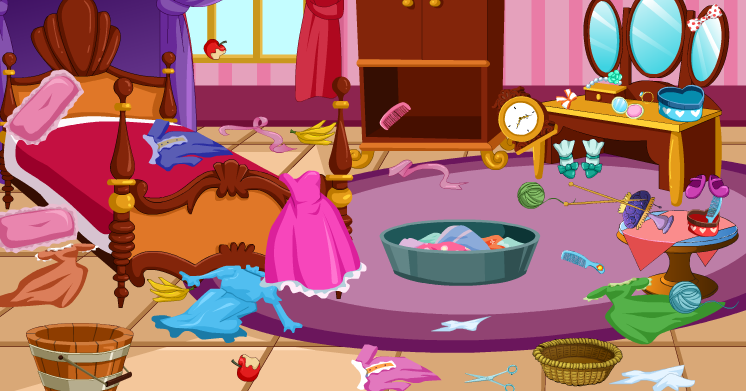 العاب تنظيف المنزل