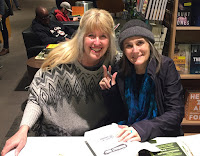 With Amy Goodman of Democracy Now!, Portland, OR 2017