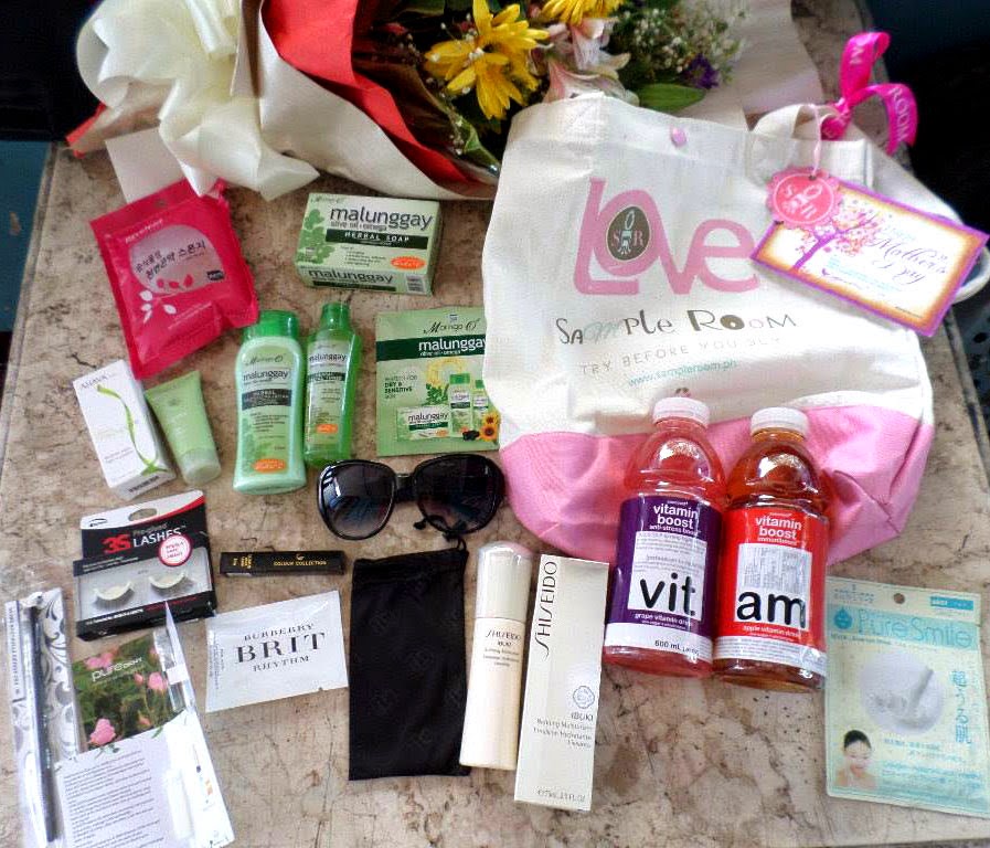 Sample Room Goodie Bag for Mom Rochelle Rivera