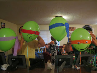 ninja turtle balloons