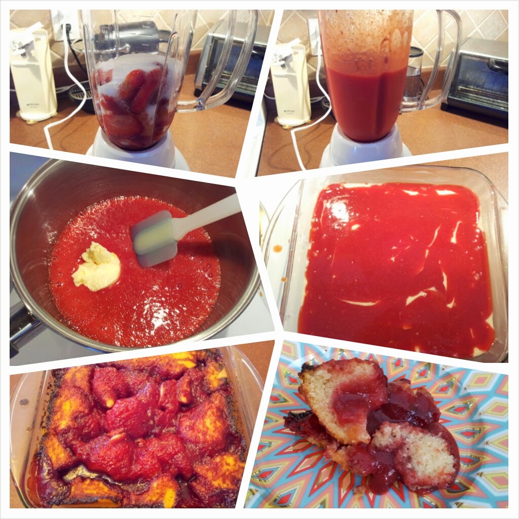 Sans Oeuf SVP Pouding chômeur aux fraises *sans oeuf, produits