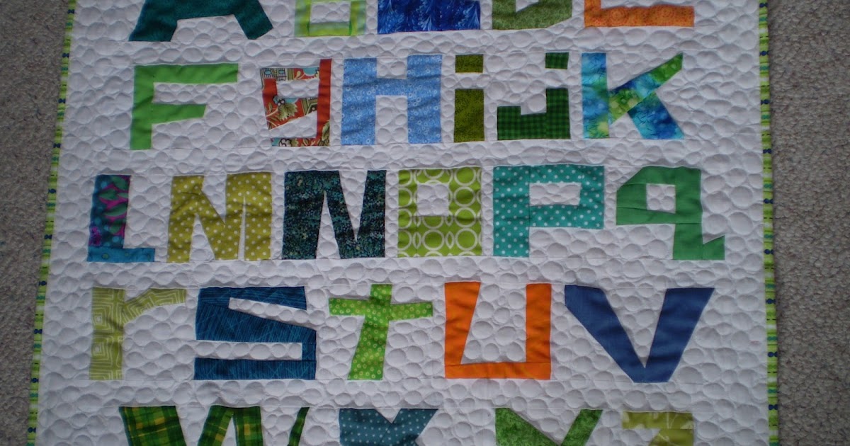 Down To Sew Alphabet Wallhanging