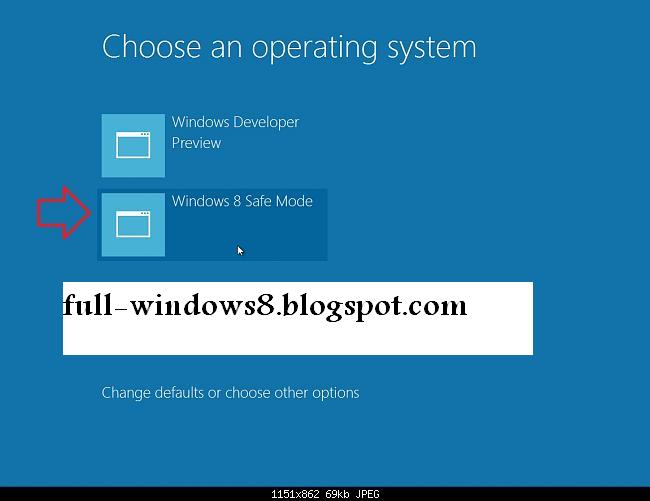 All About Windows8 How to Add "Safe Mode" to Windows Boot Manager in