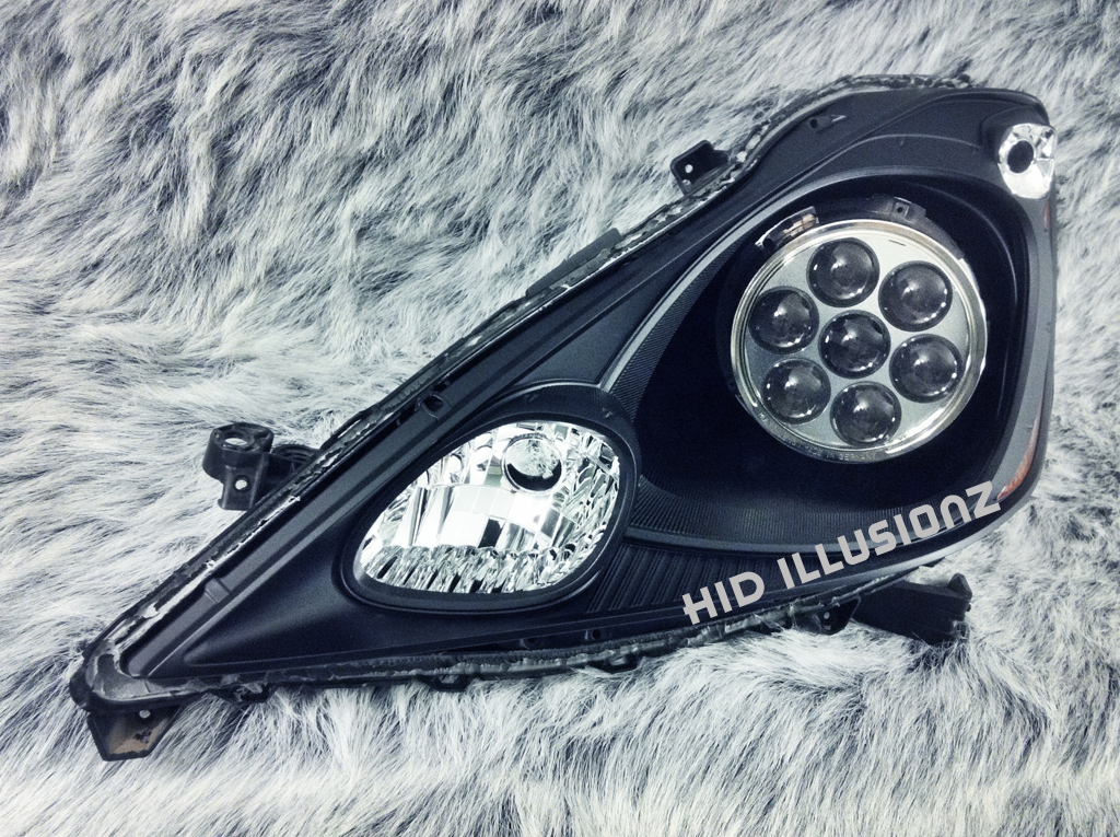 HID ILLUSIONZ Honda Fit Q45 Projector HID Retrofit Headlights