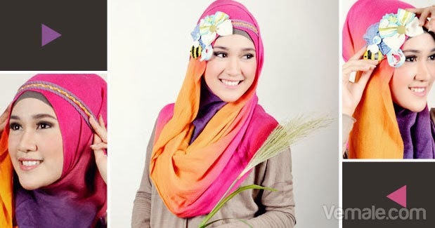 Tutorial Hijab Pashmina Rainbow Terbaru | Tutorial Hijab ...