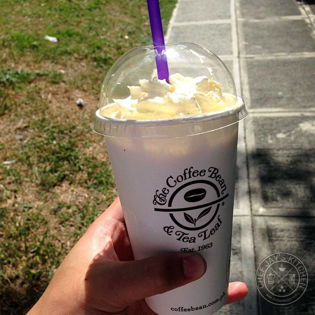 The Coffee Bean and Tea Leaf's Toffee Nut Latte and Iced Blended
