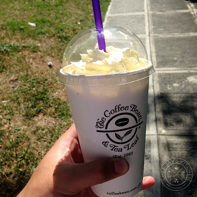 The Coffee Bean and Tea Leaf's Toffee Nut Latte and Iced Blended