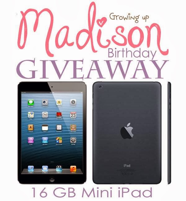 Krissy Deane: Birthday Celebration iPad Mini Giveaway