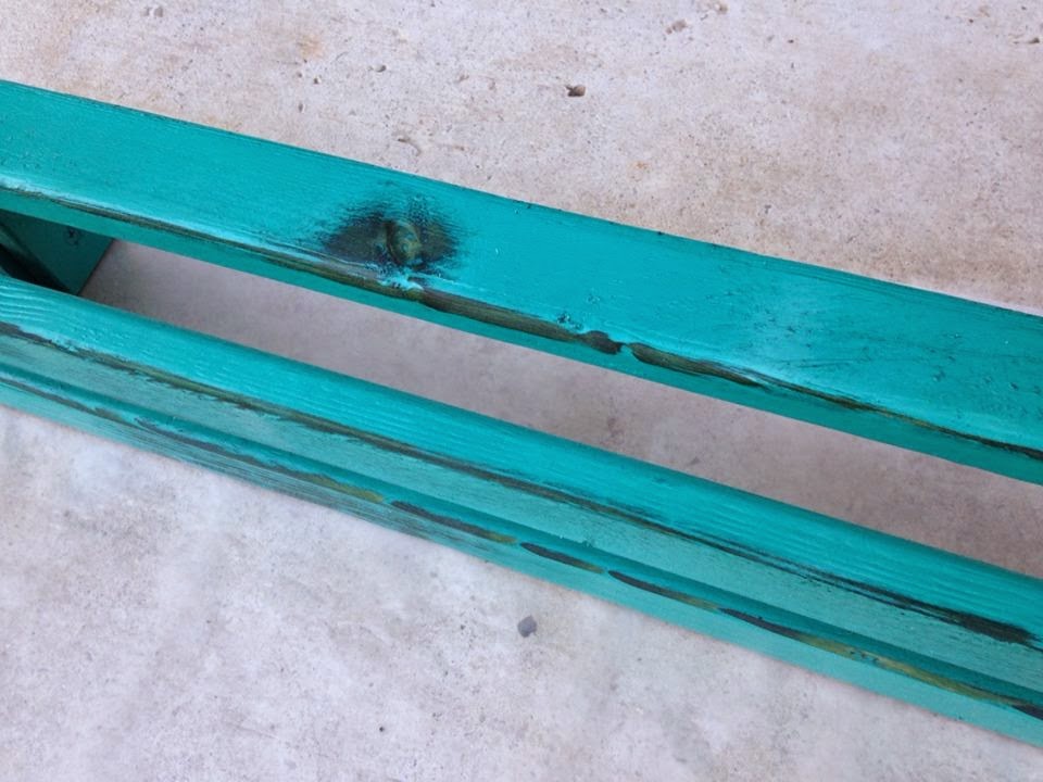 My American Confessions DIY Wood Stain Using Food Coloring