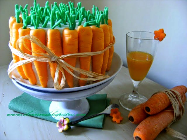 Cake De Zanahoria