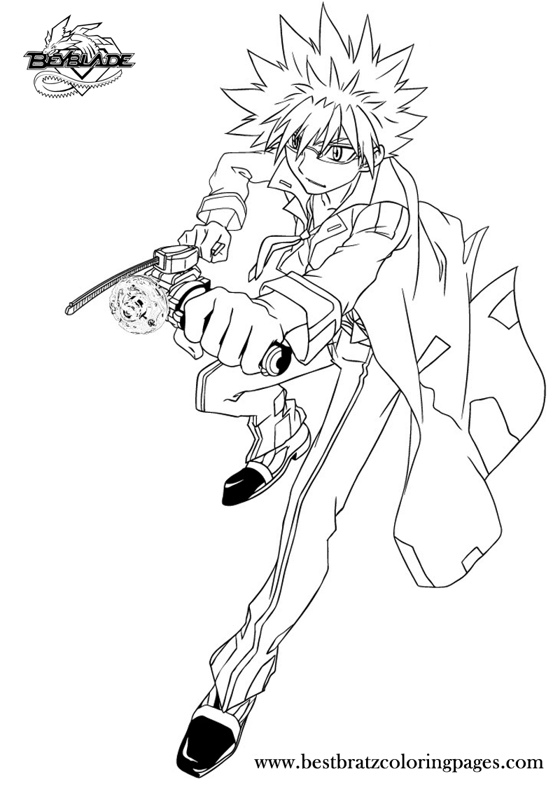 Beyblade Coloring Pages