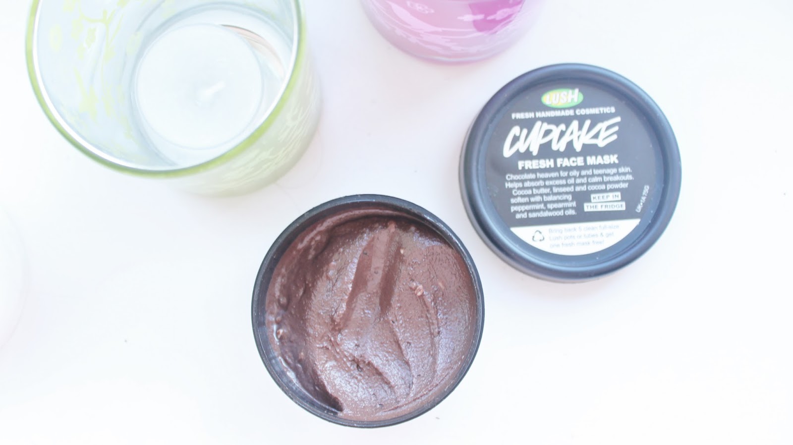 The Review Lush Cupcake Mask TOPAZ&MAY