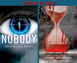 Review 2 Book Giveaway Nobody By Jennifer Lynn Barnes