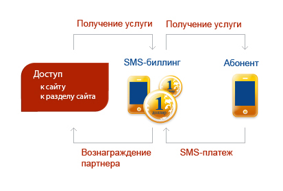 смс биллинг в платном доступе к сайту