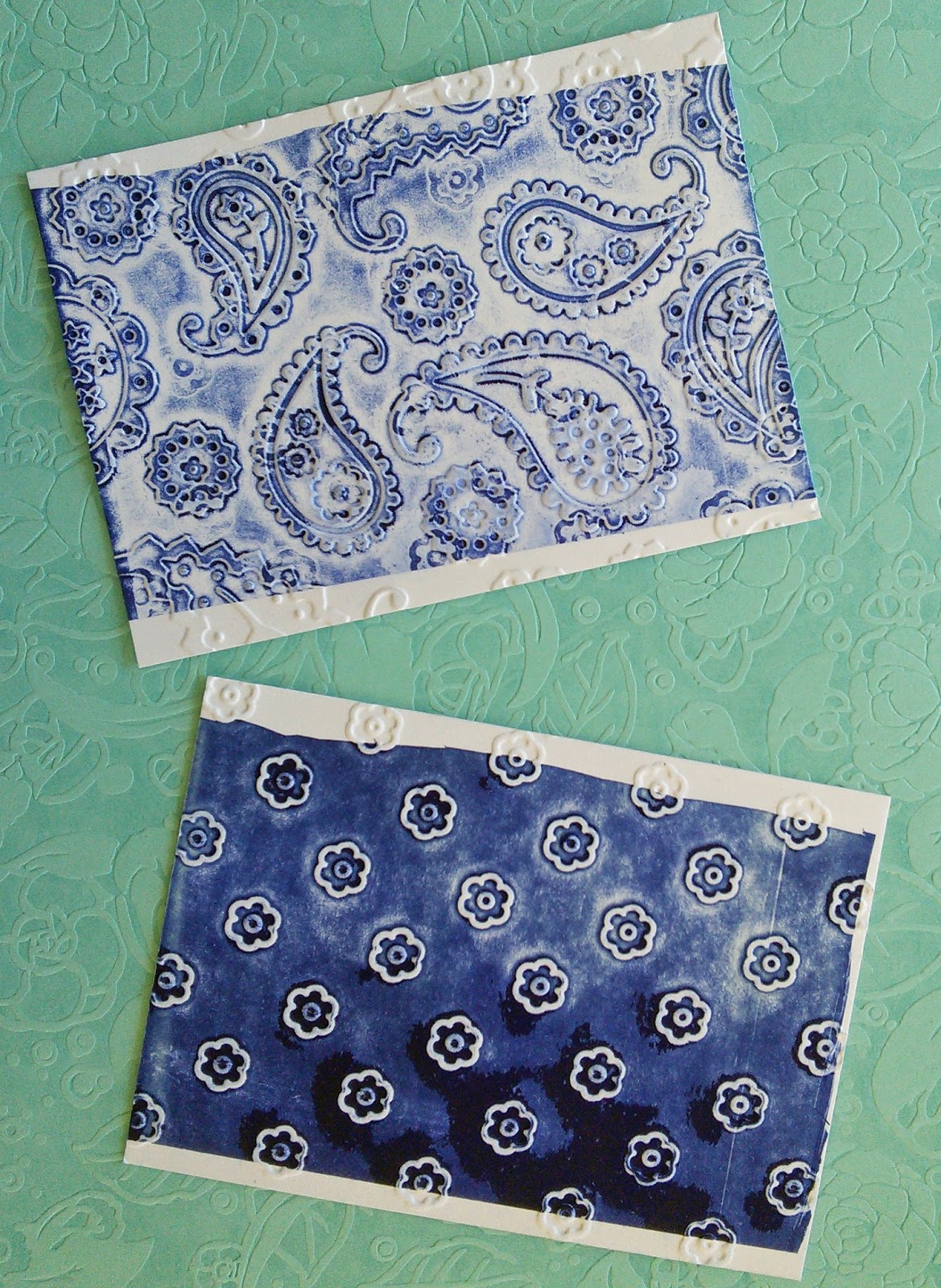 Paper Trek EMBOSSING WITH CARBON PAPER