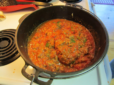 patchwork quilt chili microwave stirred