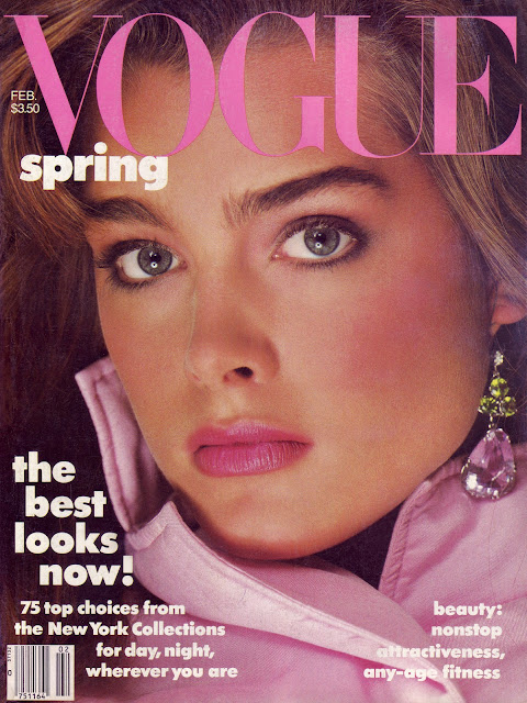 Brooke Shields at Age Fourteen In Vogue