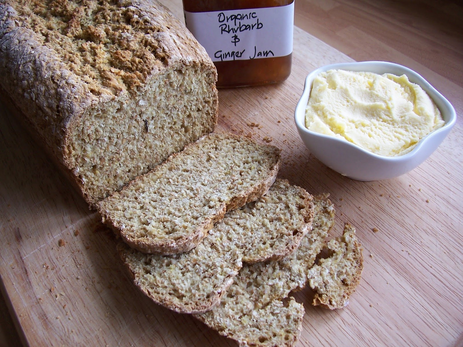 Good Food, Shared Rhubarb and Ginger Jam